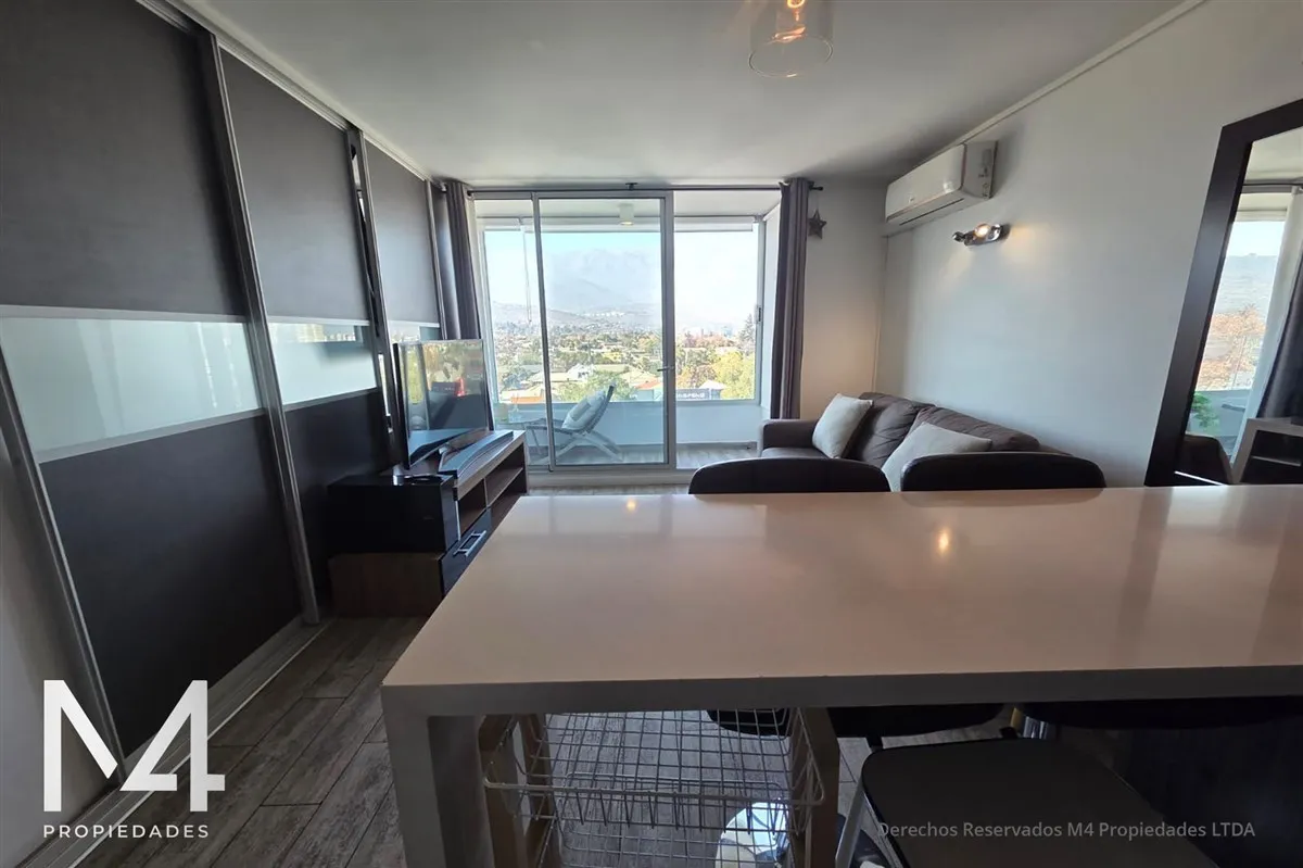 Imagen 5 de 15 de Departamento Amoblado En Arriendo En Las Condes