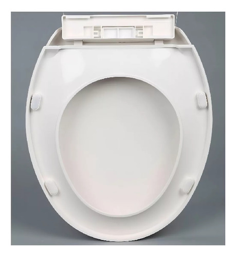 Asiento Y Tapa De Cierre Lento De Wc Blanca