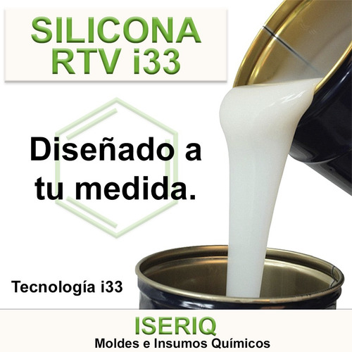 Imagen 2 de 3 de Caucho De Silicona I33 Para Moldes - Tecnología Antidesgarro