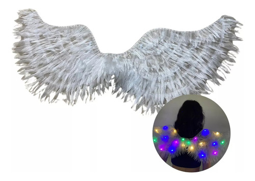 Alas Angel Led Multicolor Plumas  