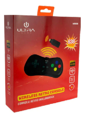 Retro Stick Hdmi Inalambrica 638 Juegos Ultra