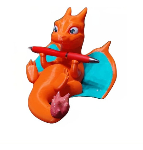 Soporte Para Lapicero Inspirado En Charizard Pokemón