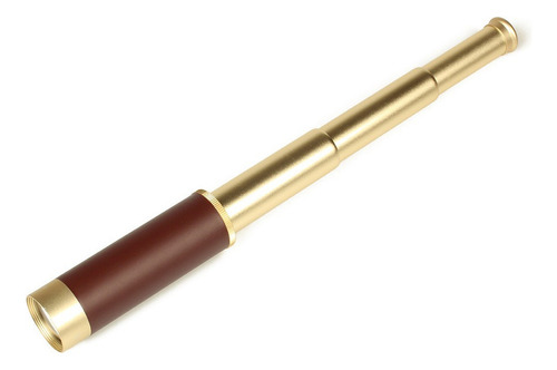 Telescopio E Brass 25x30, Catalejo Con Zoom Y Plegable H 440
