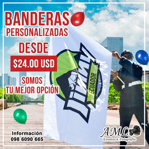 Imagen 2 de 10 de Banderas Personalizadas, Jarros, Esferos, Gorras Y Más.