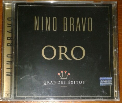 Nino Bravo. Oro Grandes Éxitos. Románticos Cd.