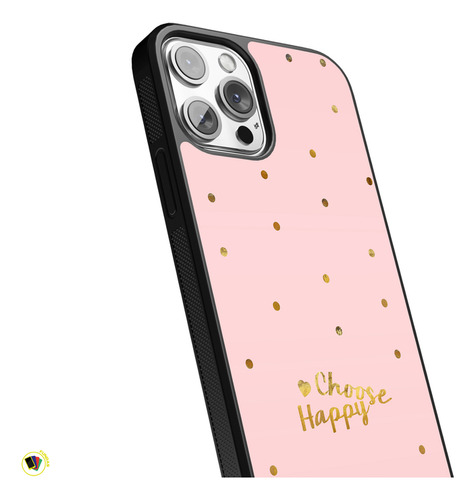 Funda Diseño Para iPhone De Leyenda Be Happy  #8