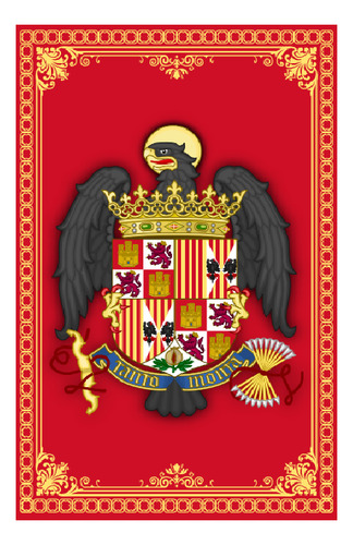 Bandera Escudo De Los Reyes Catolicos