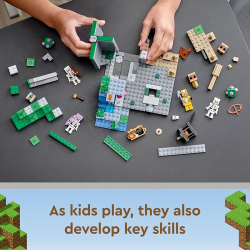 Set Lego Minecraft The Skeleton Dungeon, 21189 Constructi...