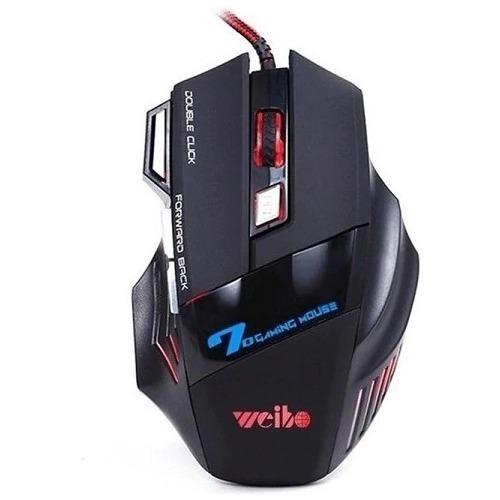 Mouse Gamer X7 Con Cable +7 Botones Retroiluminado Ratón