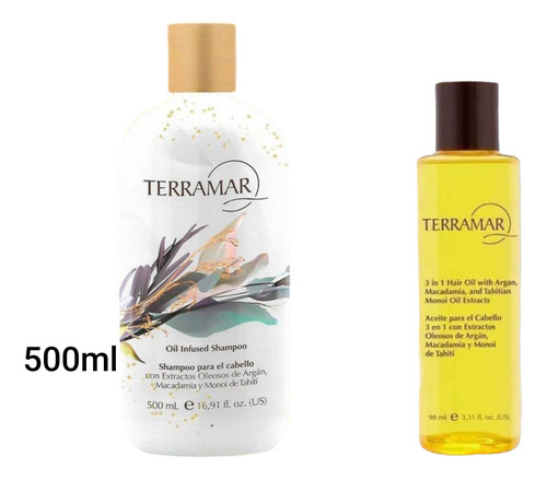 Shampoo Jumbo Terramar Y Aceite 3 En 1