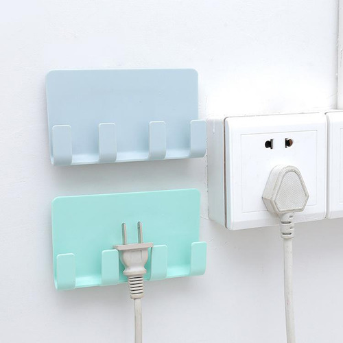 Soporte De Almacenamiento De Montaje En Pared Colgador Azul