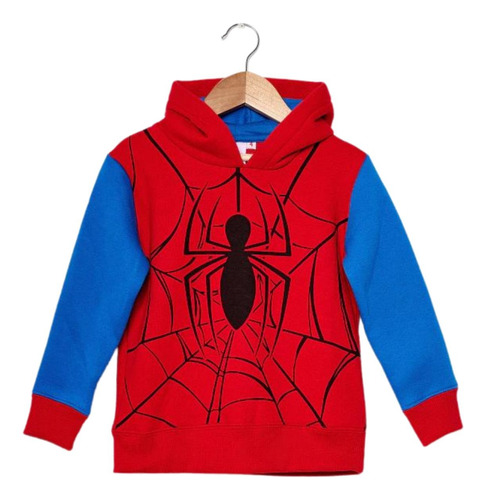 Buzo Spiderman Disfraz C/capucha Hoodie Original Marvel® 