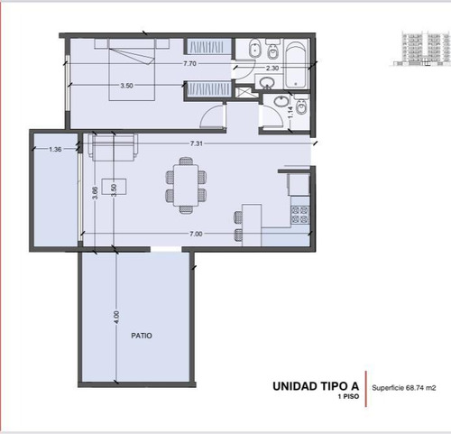 Imagen 14 de 23 de Venta En Pozo Depto 2 Amb. C/balcón Y Patio - Financiación En Pesos - Rivadavia 22220 - Ituzaingó
