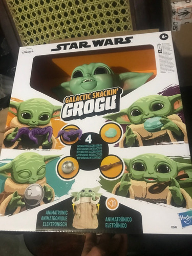 Baby Yoda Star Wars Galactic Snackin Grogu The Mandalorian