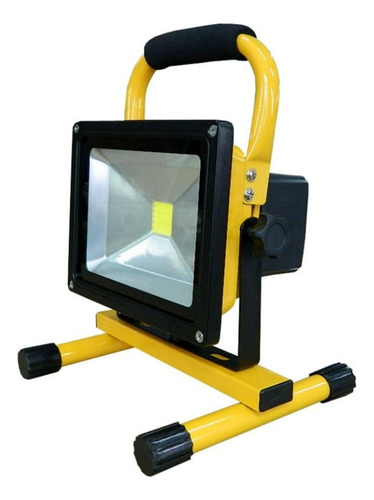 Reflector Foco Led Recargable Resistente Al Agua 20w Abi