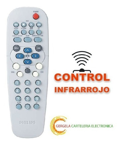 Cartel Electronico Emdr Barra Led - Control Ir - 48 Led