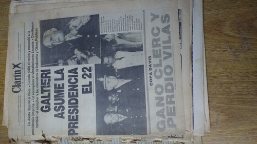 Diario Clarin 1981 Galtieri Asume La Presidencia El 22/12