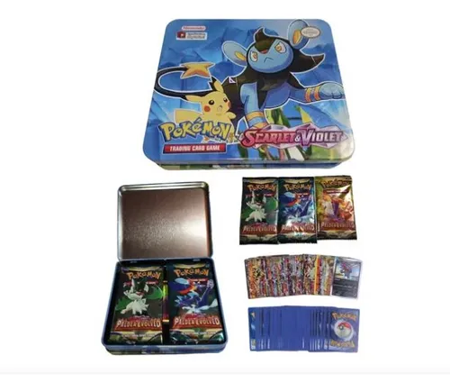 Cartas Pokemones Caja Metálica Idioma 10