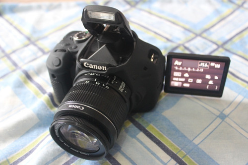 Canon T3i + Lente 18-55mm + Capa De Silicone + Frete Gratis