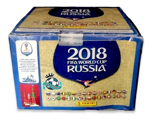 Caja Del Mundial Rusia 2018 (100 Sobres) Panini