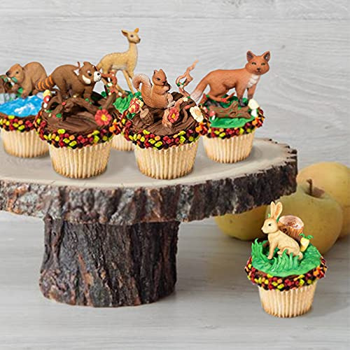 Molde De Silicona De Fondant De Animales Del Bosque Zorro Ar