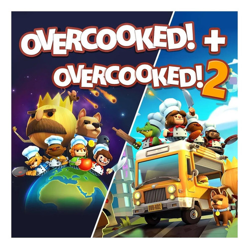 Overcooked! + Overcooked! 2  Standard Edition Team17 PC Digital