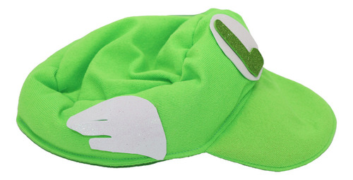 Gorro Luigi Y Mario Bros Par Pelicula 2 Pz Color Verde