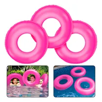 Comprar Kit 3 Boias 90cm Redonda Neon Inflável Piscina Praia Adulto
