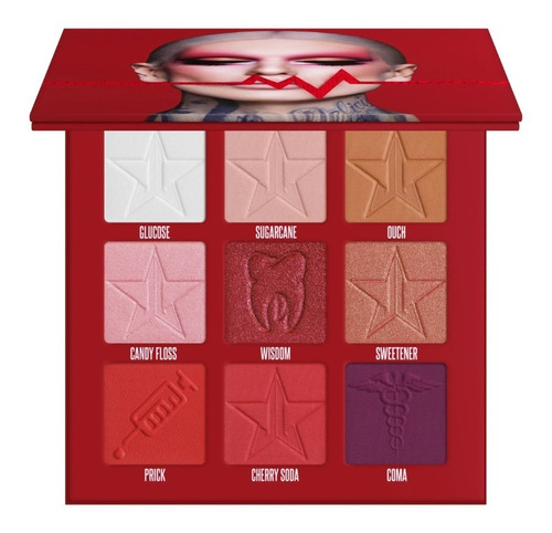 Jeffree Star Cosmetics Sombras Para Ojos Blood Sugar Mini