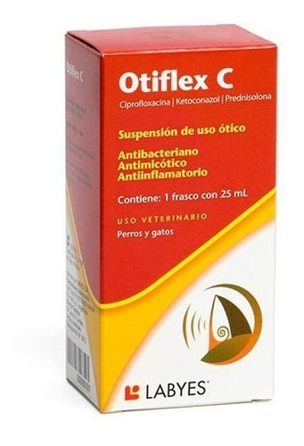 Otiflex - C  / 25ml/ Tratamiento Para Infecciones Del Oído 