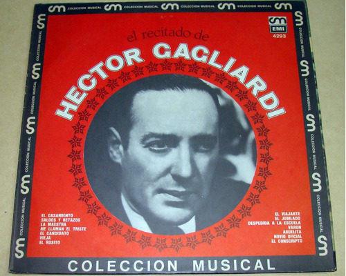 Hector Gagliardi El Recitado Lp Argentino / Kktus