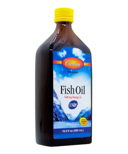 Fish Oil Omega 3 500 Ml Carlson