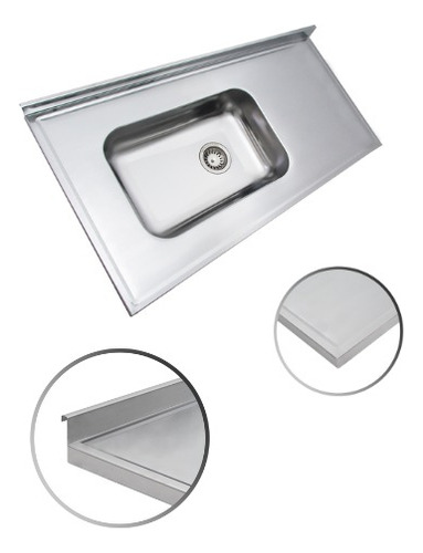   Bacha Simple Doble De Acero Inox 2damano Abolladas 30% Off