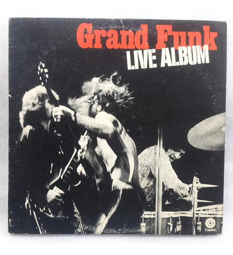 Disco Vinil Grand Funk Railroad-live Album-capitol 1970
