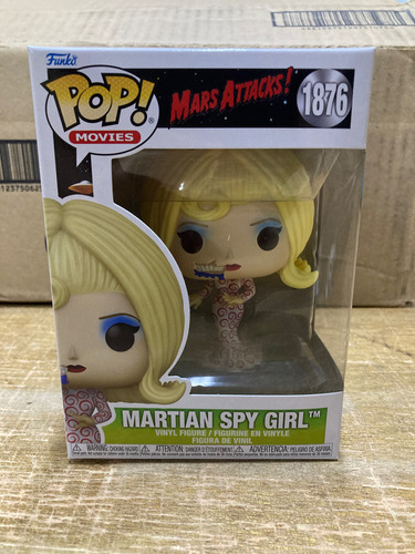 Martian Spy Girl 1876 Mars Attacks Alien Mujer Funko Pop