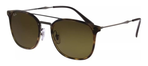 Lentes De Sol Ray Ban 4286 710/73 55 21 Havana Brown Origin