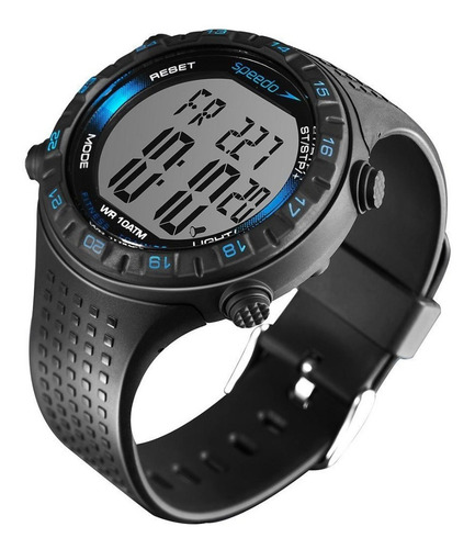 Relógio Speedo Masculino Digital Esportivo Prova D'água Nf