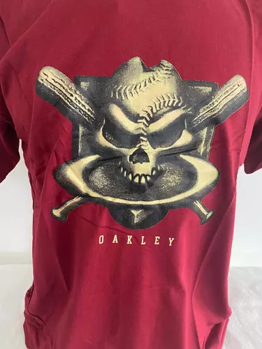 Camiseta Oakley Caveira - Branco