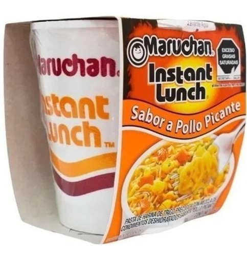 Sopa Ramen Cup -maruchan- Sabor Pollo Picante 64 Grs