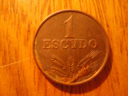 Moneda De Portugal 1 Escvdo Año 1973  Cd 165