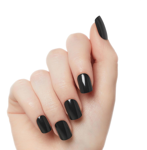 Uñas A Presión Negras