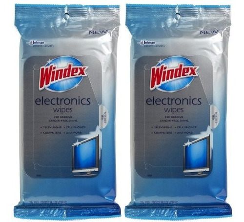 Windex Toallitas Electrónica - 25 Ct - 2 Pk.