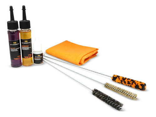 Kit De Limpeza Armas Essencial 38 380 9mm 22 40 45 - Stg