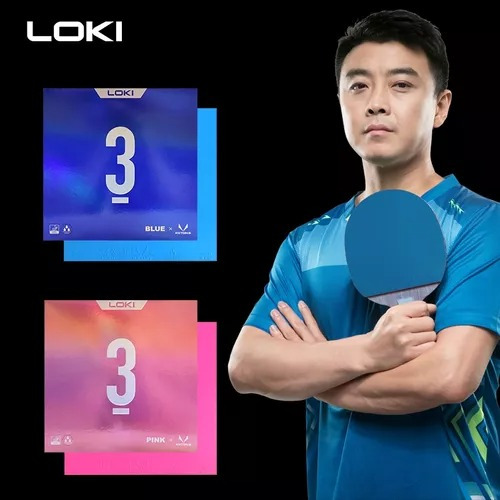 Goma Tenis Mesa Rxton 3 Rosa Loki Series Goma Certificada