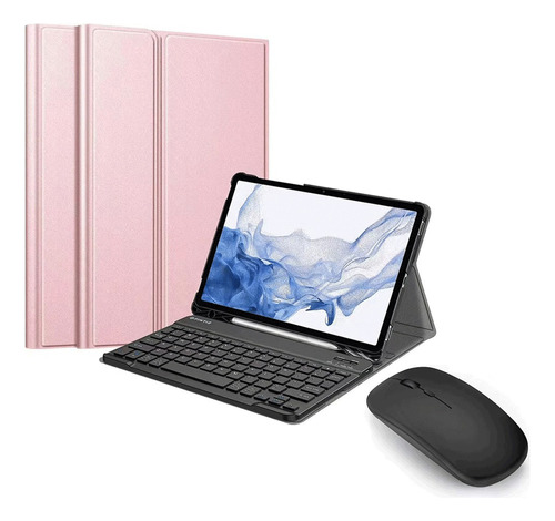 B84 Funda Con Teclado Y Ratón Para iPad Pro 2020/2018 12.9