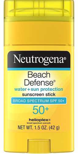 Protección Solar De Playa, De Neutrogena, Stick Spf 50+