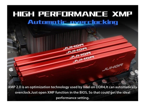 Imagem 3 de 5 de Memória Ram Juhor 16 Gb Ddr4 2666mhz Pc4-21300u Cl19
