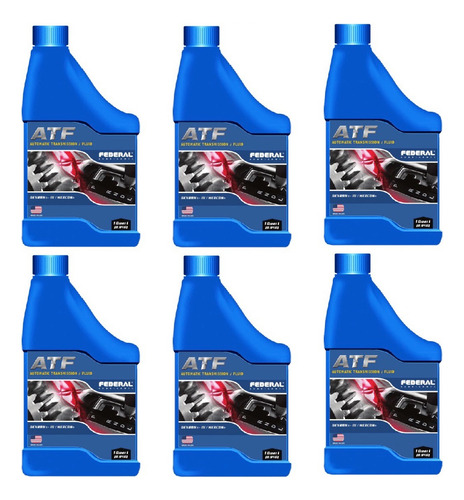 Aceite Caja Autom Federal 6litros Atf Dexron3 Envío Gratis
