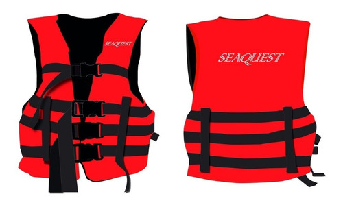 Imagen 3 de 4 de Chaleco Salvavidas Alto Impacto 140 Kg. Ideal Para Kayak