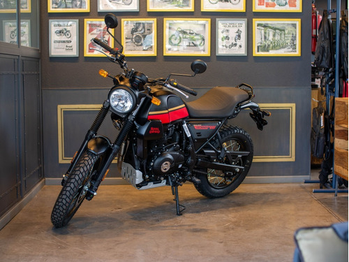 Imagen 8 de 25 de Royal Enfield Scram 411 Blazing Black Entrega Inmediata